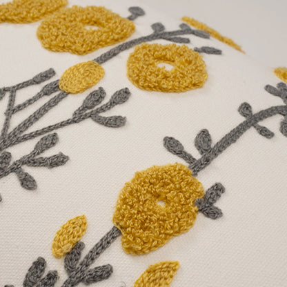 Coussin décoratif à fleurs Ambesonne