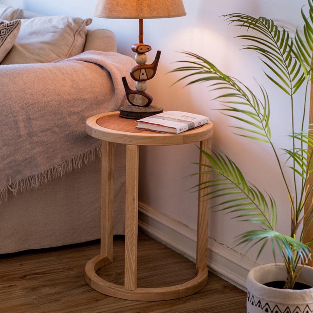 Table d'appoint Enrique en frêne