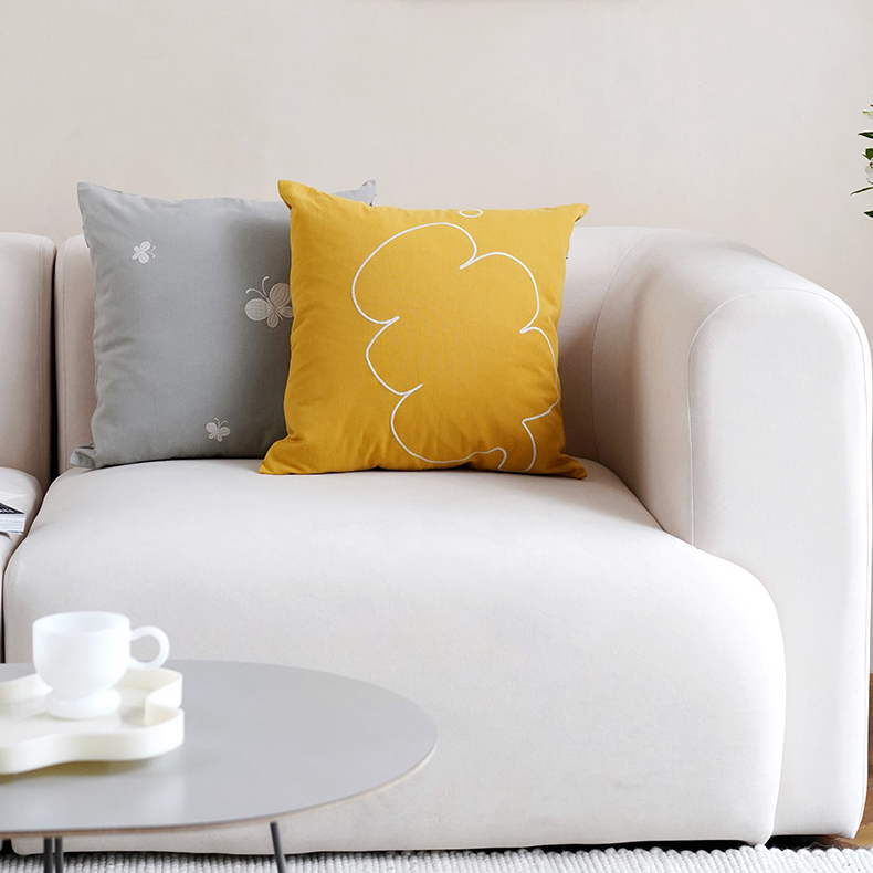 Housse de coussin carrée et insert Abilene 