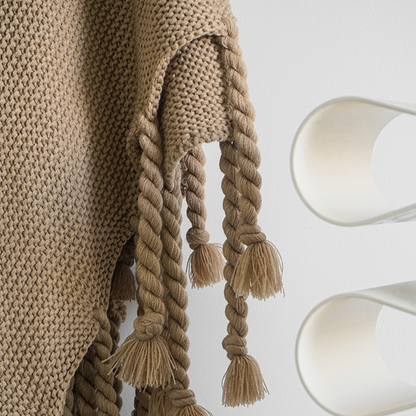 Couverture tricotée Helman