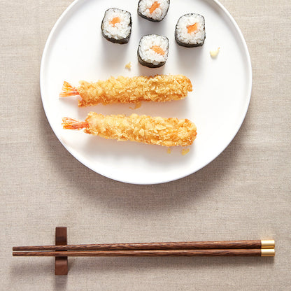 Baguettes chinoises en bois de wengé