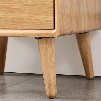 Support de lampe de chevet JAMESON Nordic en bois massif pur