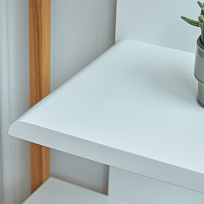 Bibliothèque en bois massif Lemington