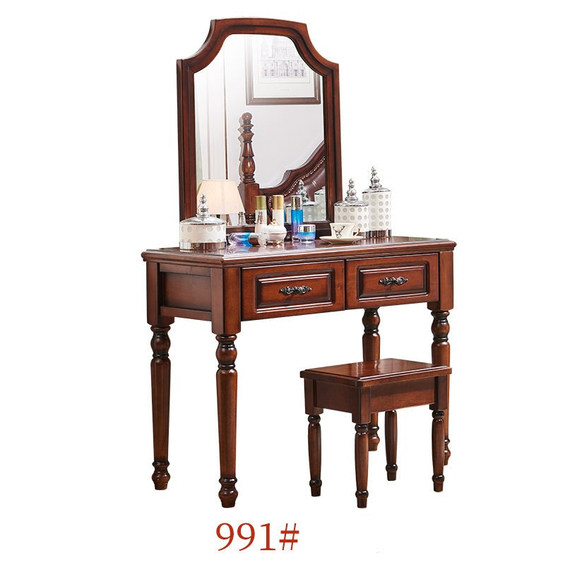 Coiffeuse CHARLOTTE Hilton American Country avec miroir 