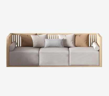 ANIYAH OHIO HILTON Canapé japonais en latex Frêne nordique