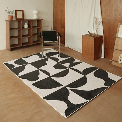 Tapis de zone abstrait Devon