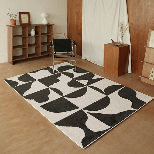 Tapis de zone abstrait Devon