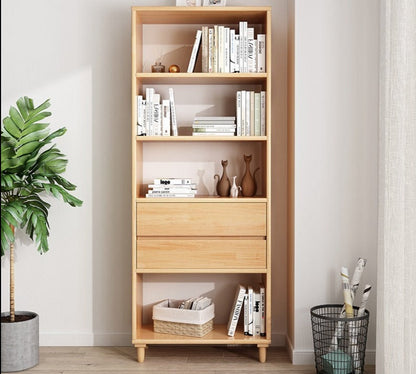 Bibliothèque JADE CARLTON en bois massif nordique 