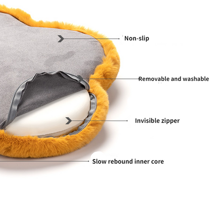 Coussin fleuri Interlude