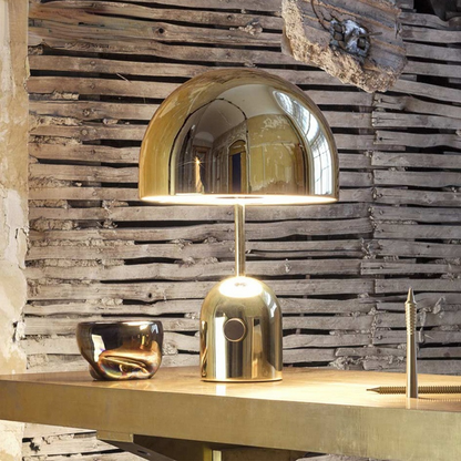 Lampe de table champignon en métal Kronburgh