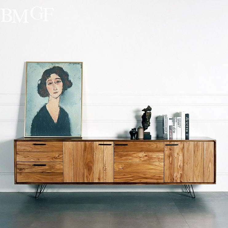 Meuble TV KENDRA en bois massif