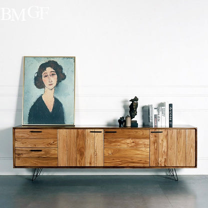 Meuble TV KENDRA en bois massif