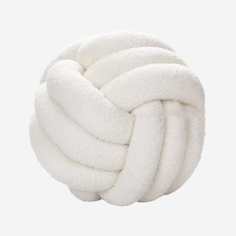 Coussin en forme de damier coloré