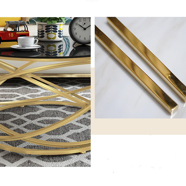 Table basse avec cadre Gwyneth