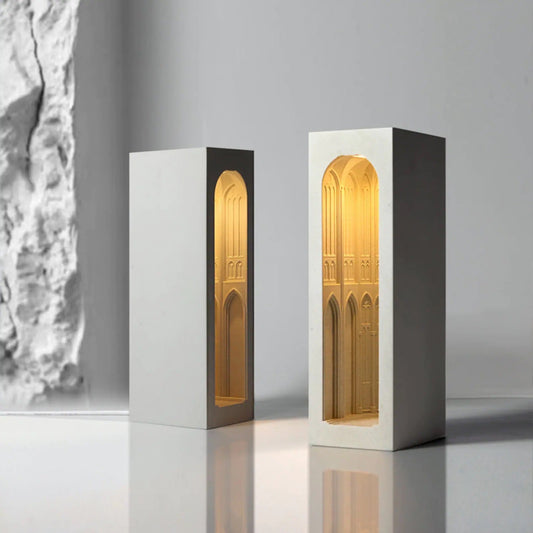 Veilleuse en béton de la cathédrale de Cologne