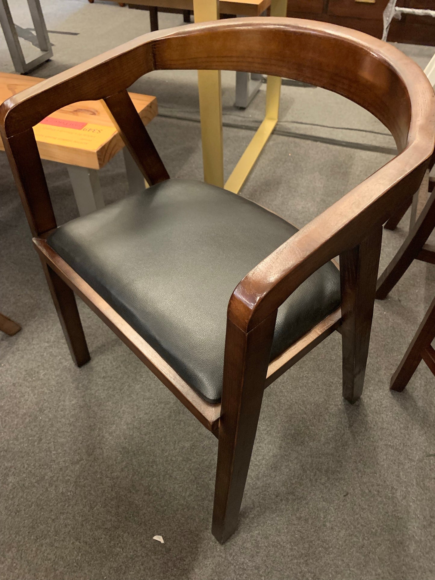 Chaise longue en bois massif JACE chaise présidentielle Kennedy