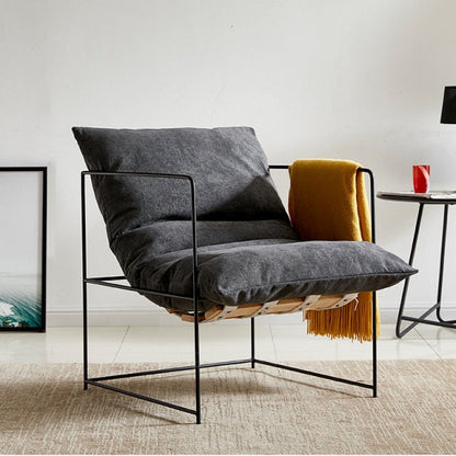 Fauteuil large capitonné Lexington 