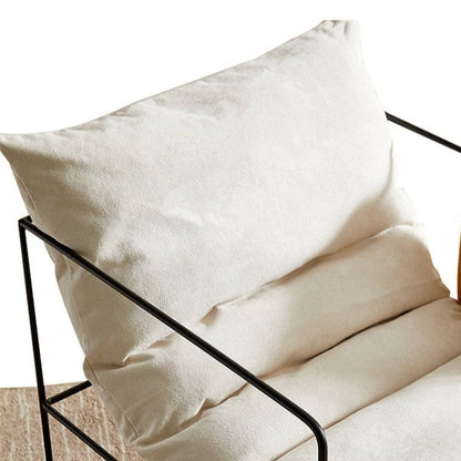 Fauteuil large capitonné Lexington 