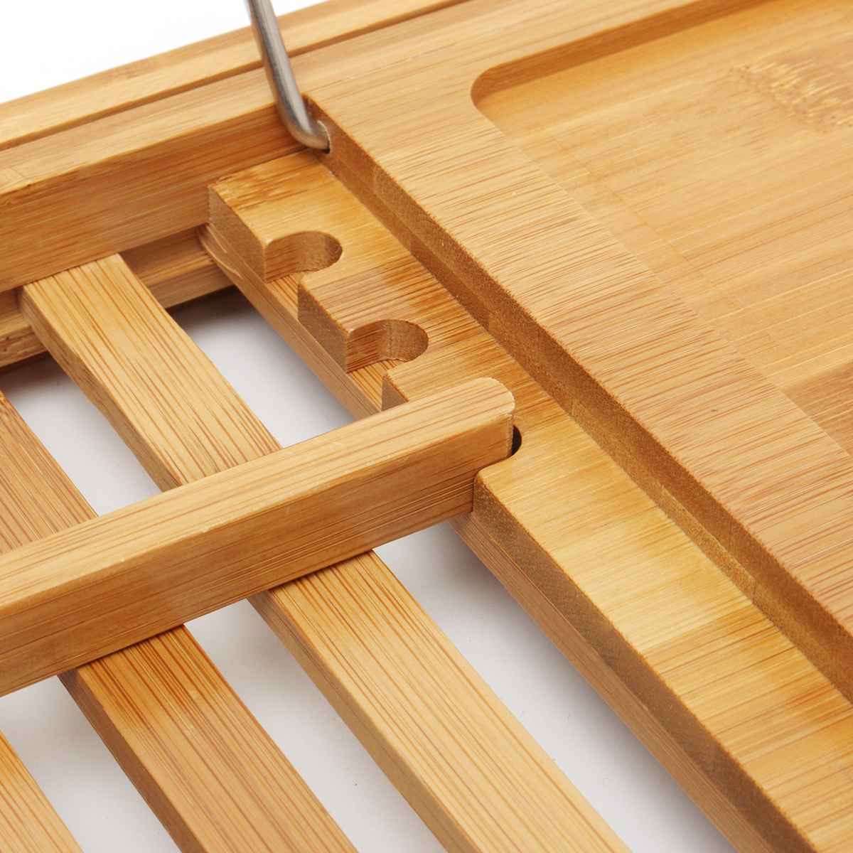 Plateau de baignoire extensible Bambusi