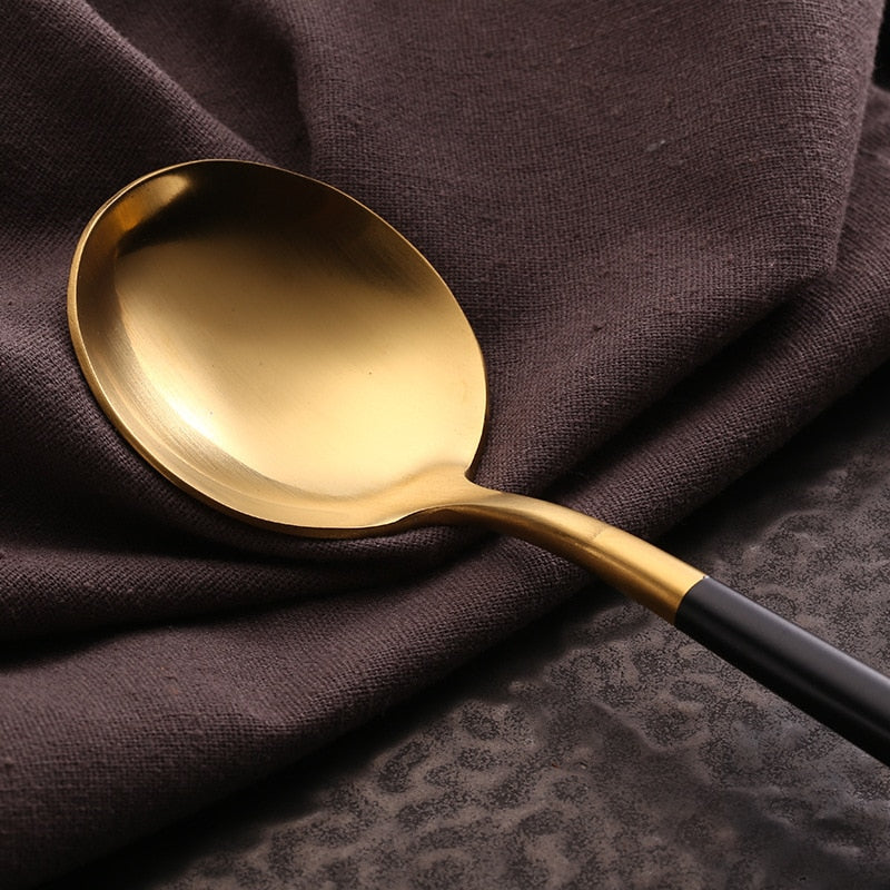 Service de table en acier inoxydable Biscayne