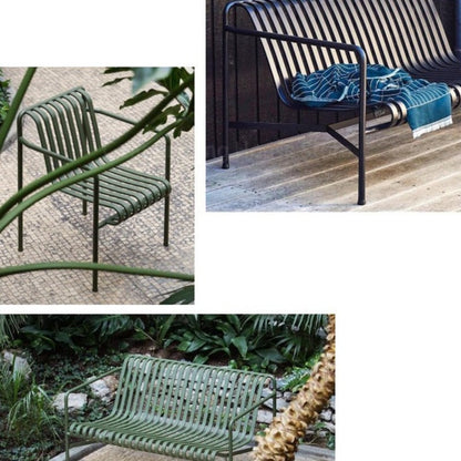 Chaise de patio en métal Briarwood 