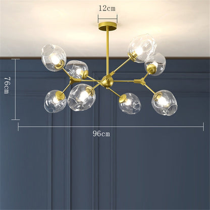 Lustre linéaire moderne Fuiloro 