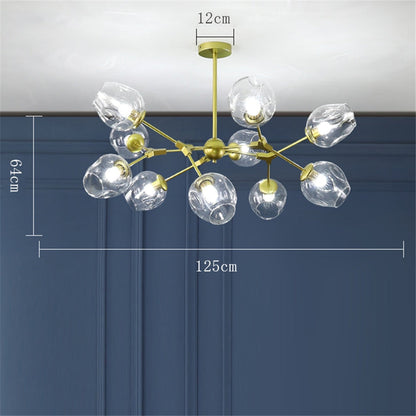 Lustre linéaire moderne Fuiloro 