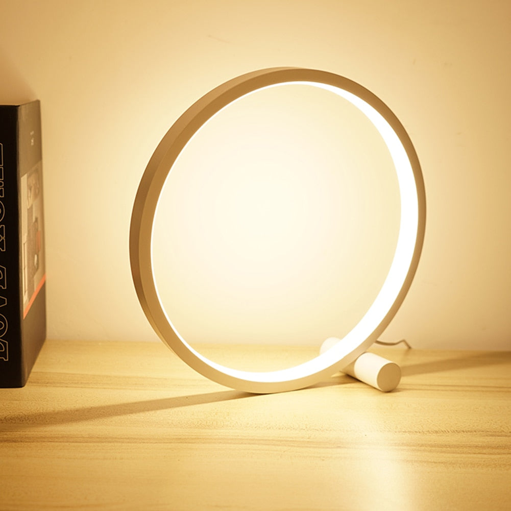 Lampe de table circulaire Larde