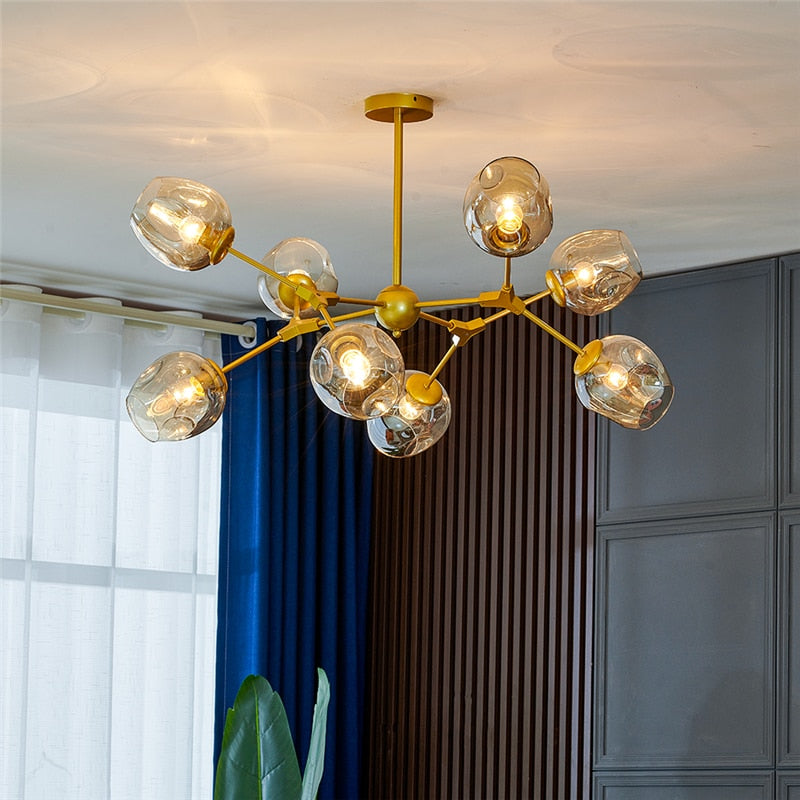 Lustre linéaire moderne Fuiloro 
