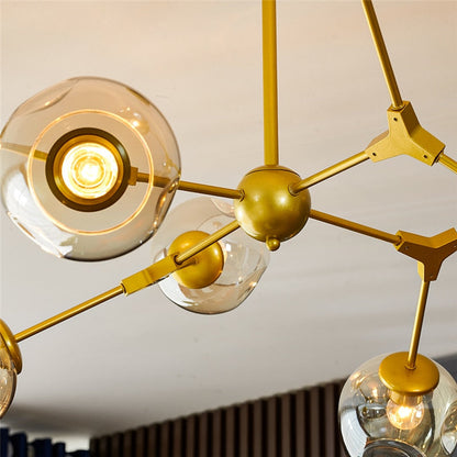 Lustre linéaire moderne Fuiloro 