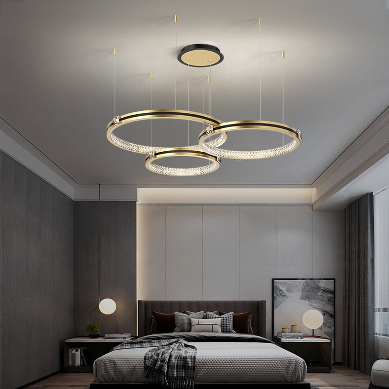 Lustre LED moderne Kristi